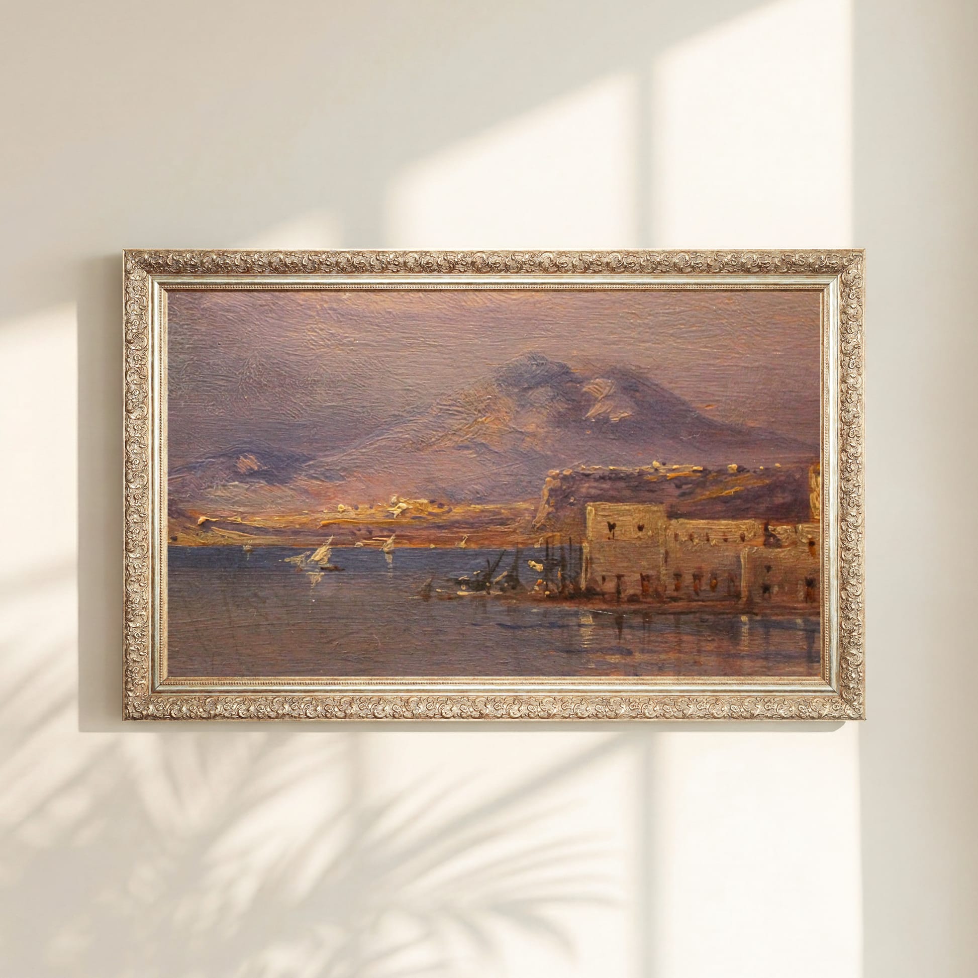 Rome Rustik Brass Tv Frame