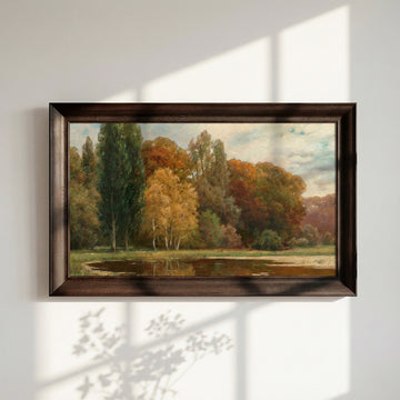 LISBON DARK BROWN TV Frame