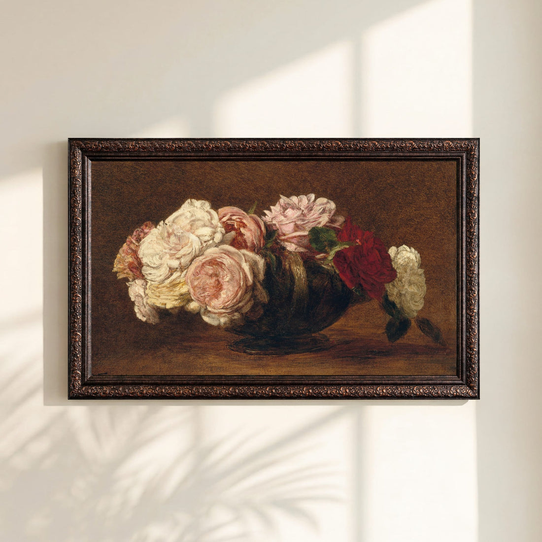 Rome Dark Brown Tv Frame