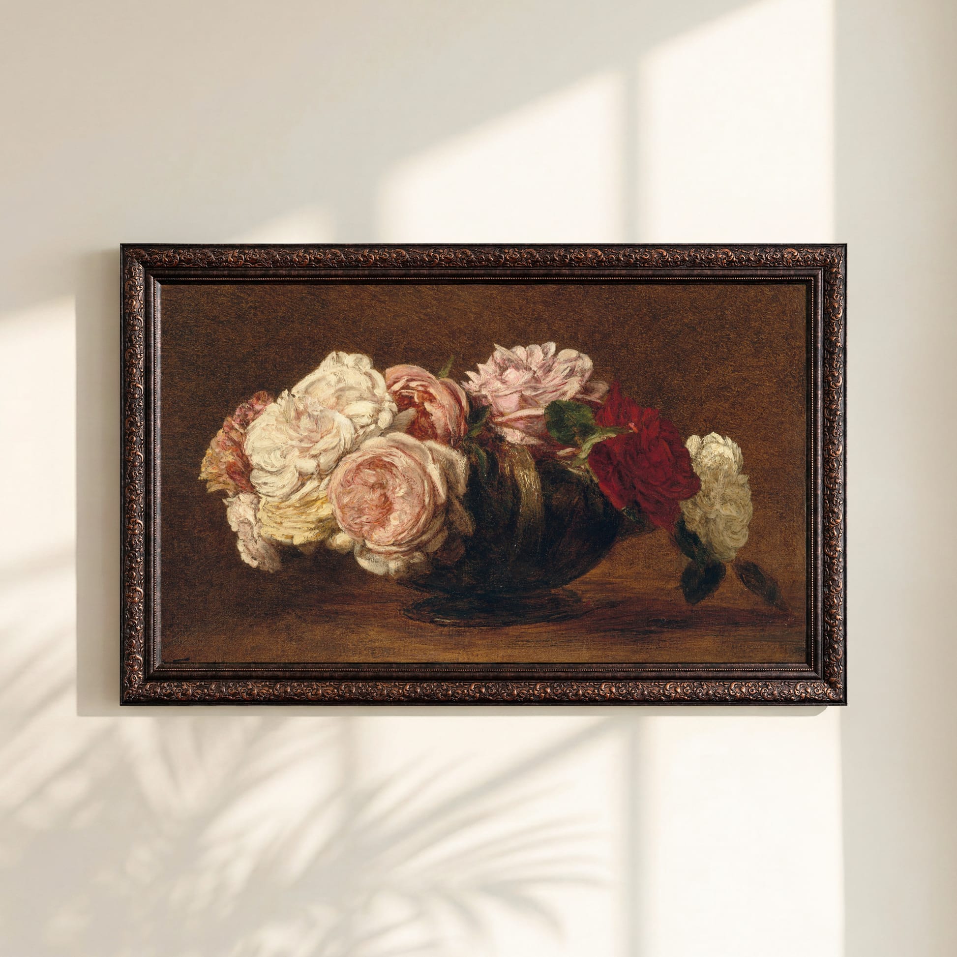 Rome Dark Brown Tv Frame