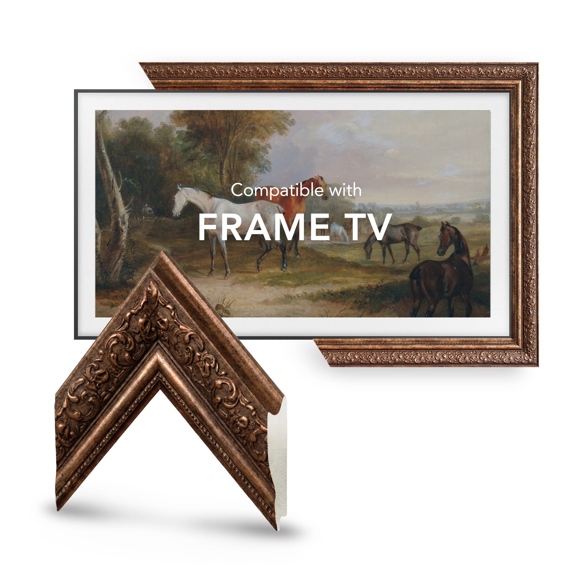 Rome Copper Tv Frame
