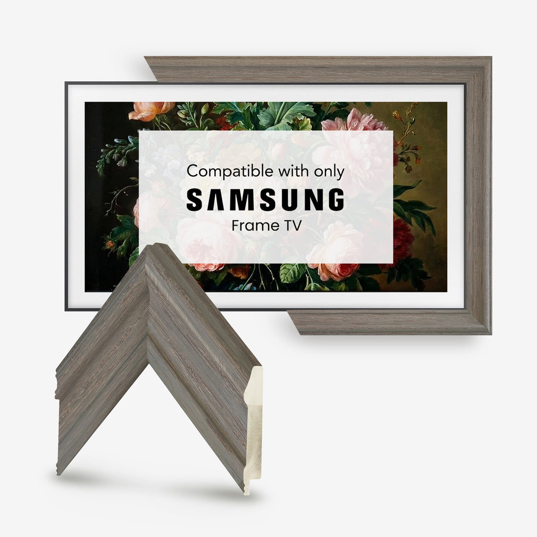 KYOTO MODEL ASH GREY Tv Frame