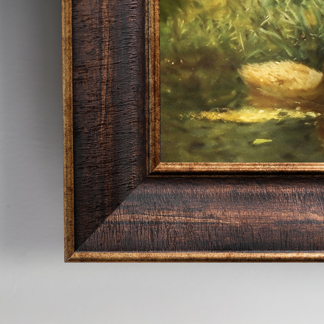 LISBON BROWN GOLD TV FRAME