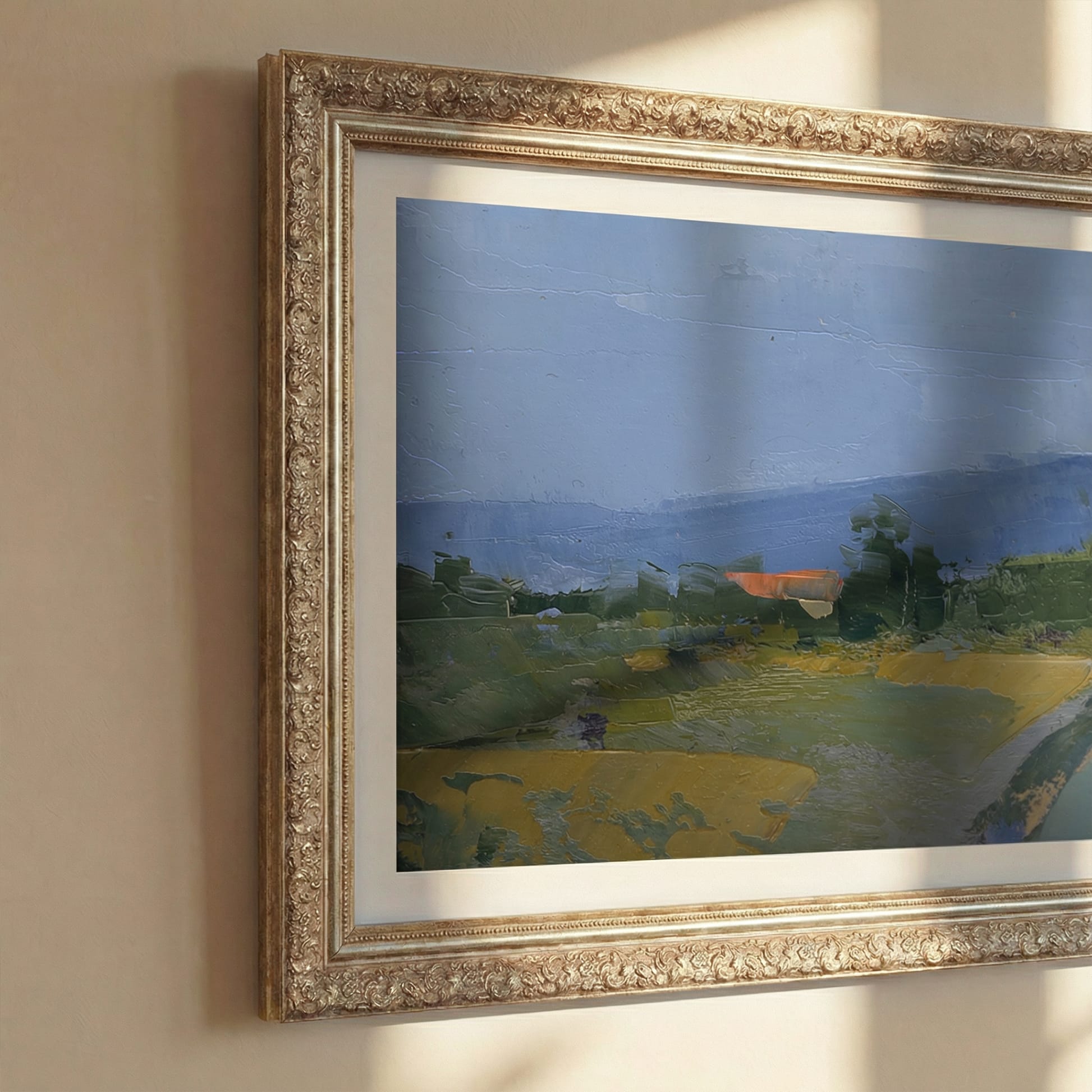 Rome Rustik Brass Tv Frame