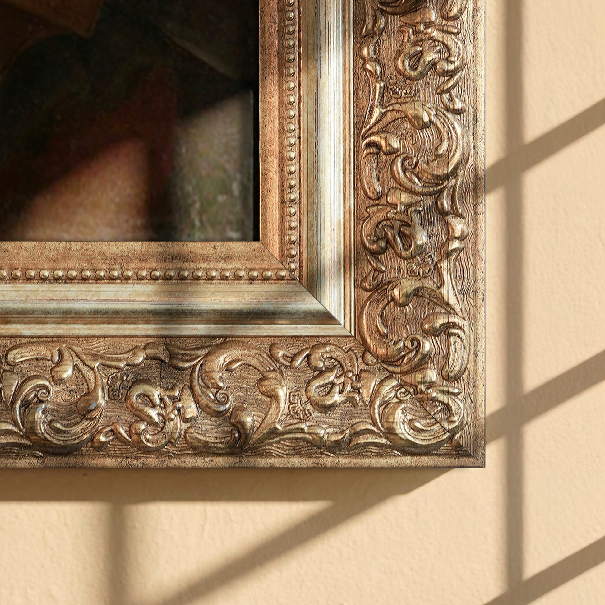 Rome Rustik Brass Tv Frame