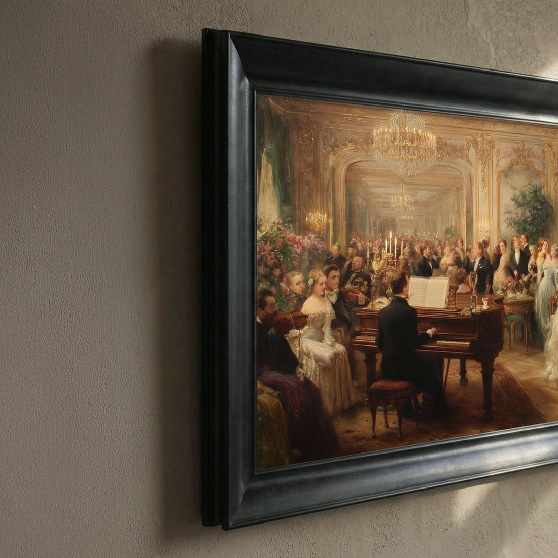 LISBON BLACK TV Frame