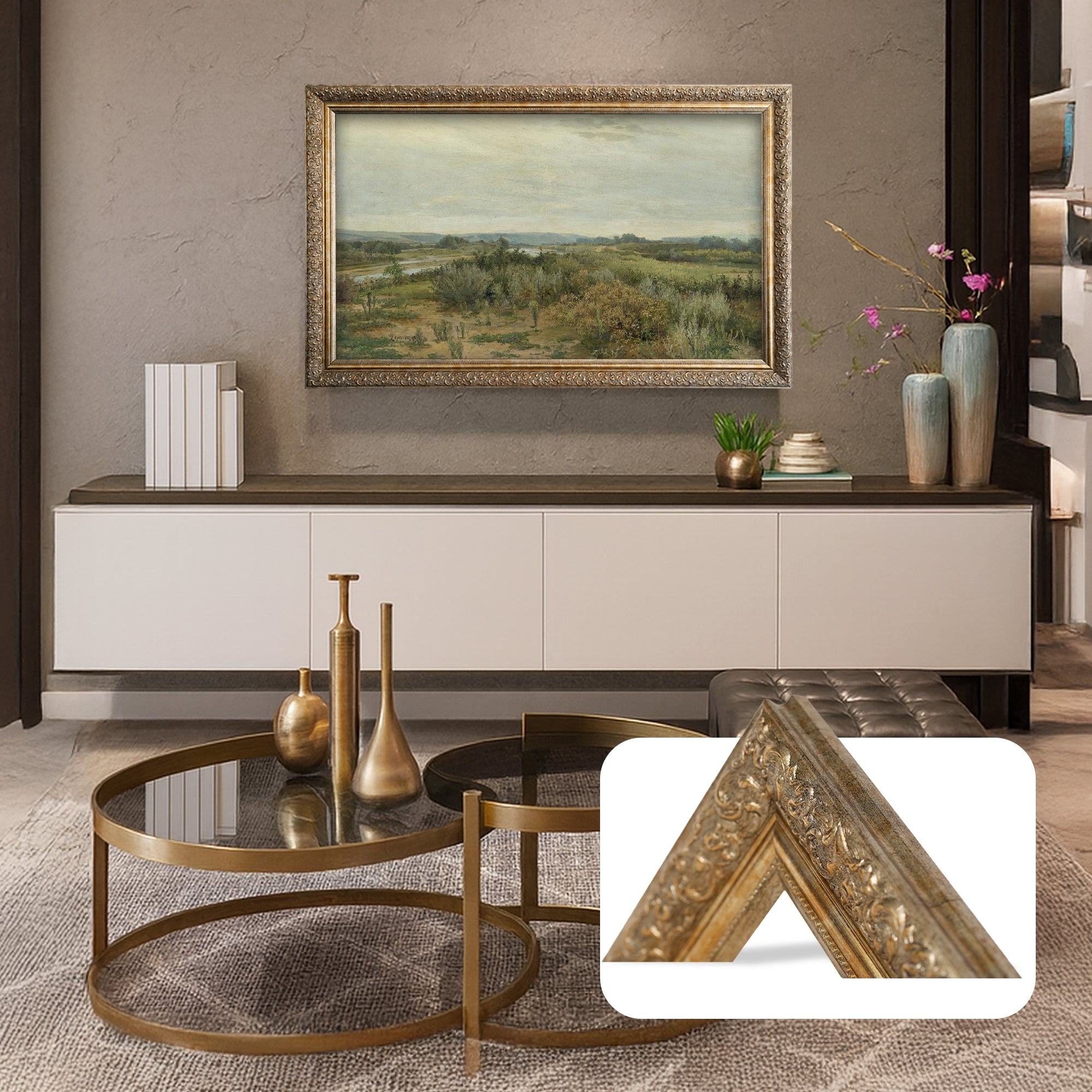 ROME RUSTIK TV Frame