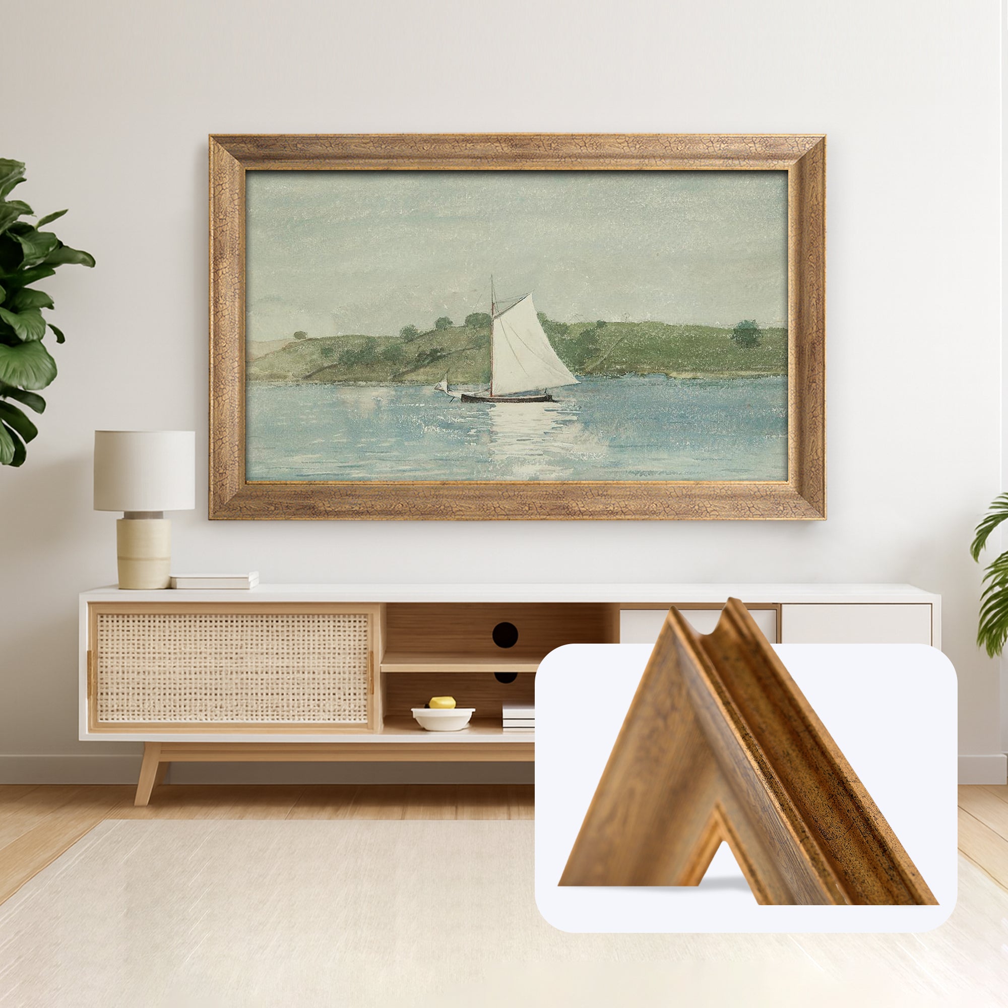 LISBON DESERT TV Frame