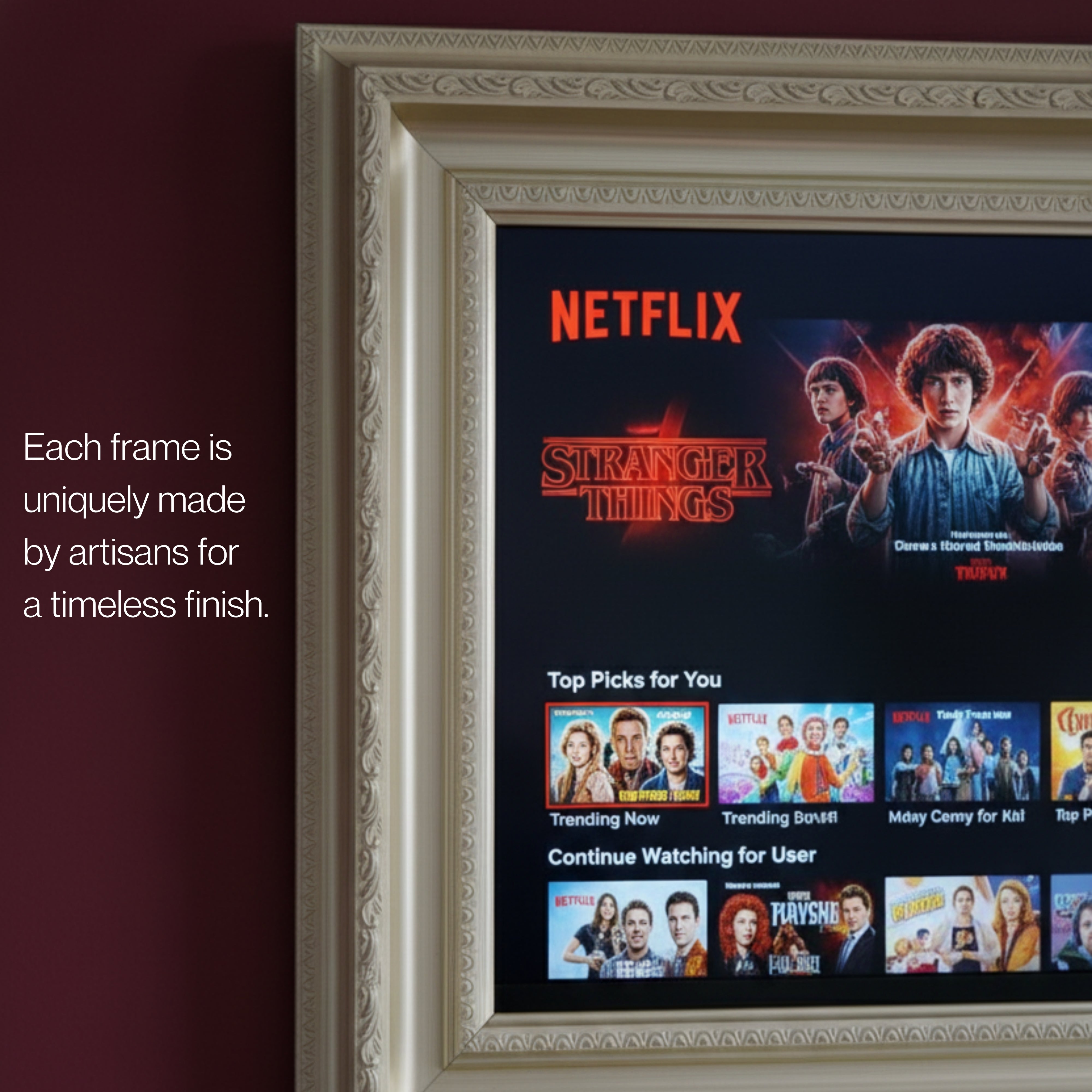 Venice Cream TV Frame