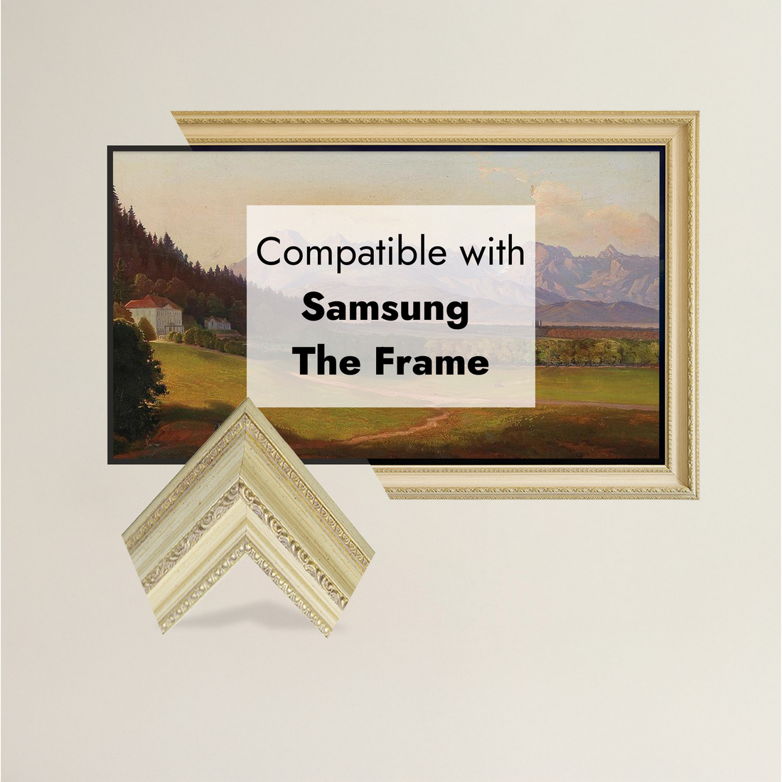 Venice Gold TV Frame