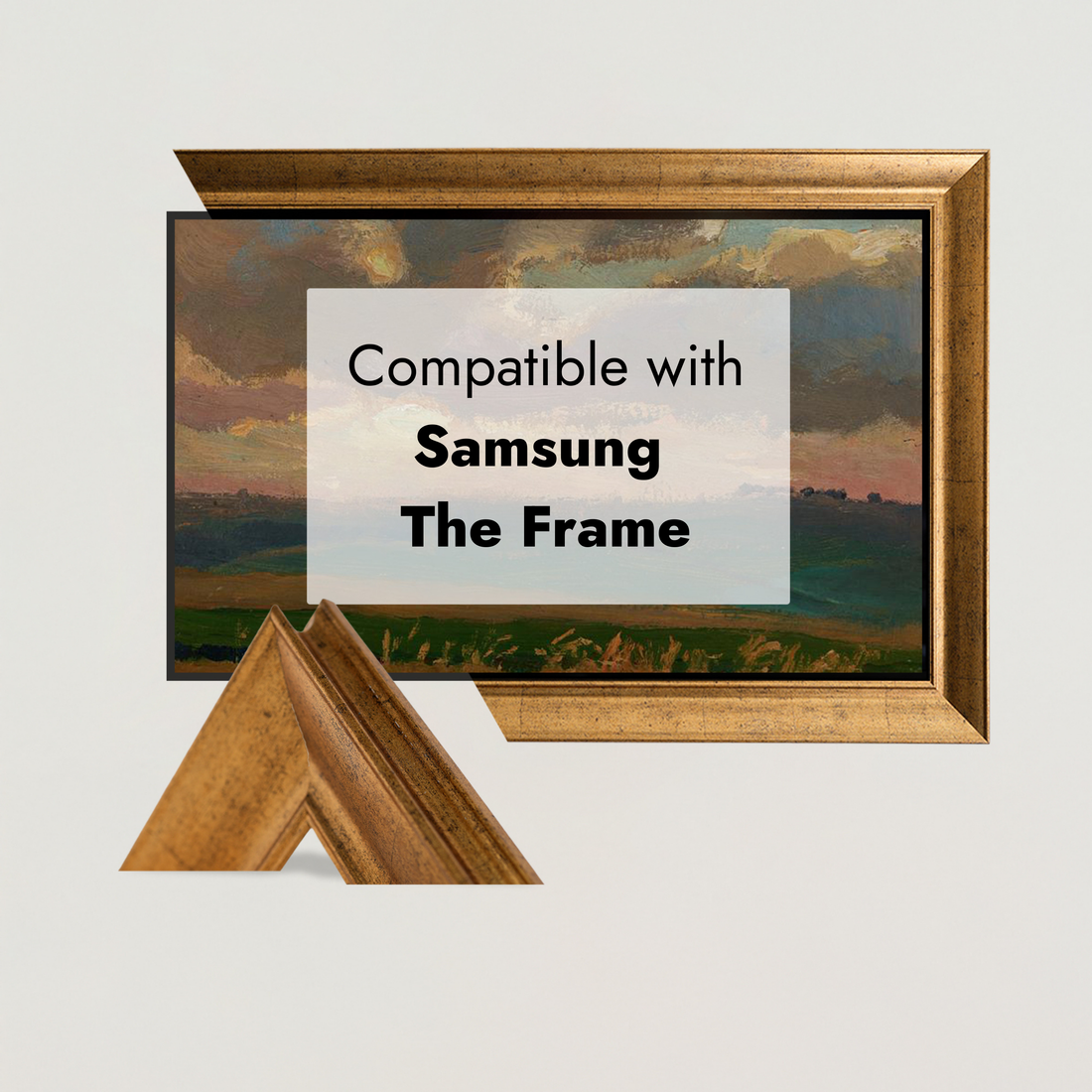 LISBON GOLD TV Frame