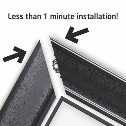 Modern Black TV Frame, Compatible with all TV Brand, Customizable TV Frame, Decorative Frame