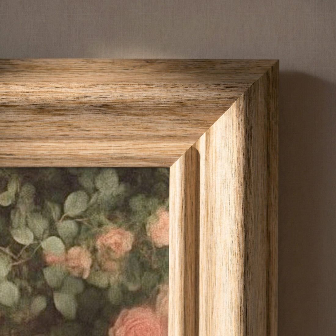 KYOTO NATURAL OAK TV FRAME
