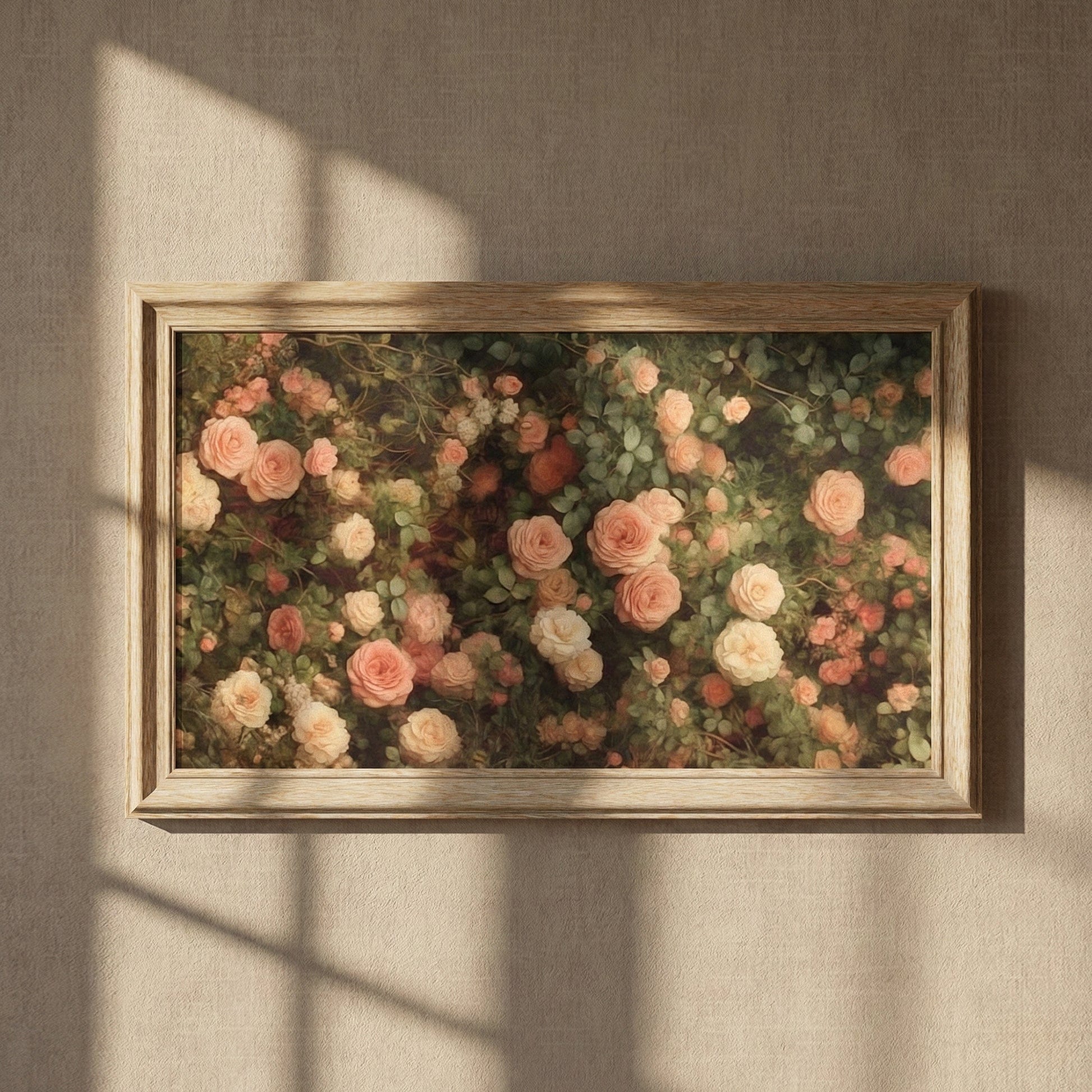 KYOTO NATURAL OAK TV FRAME