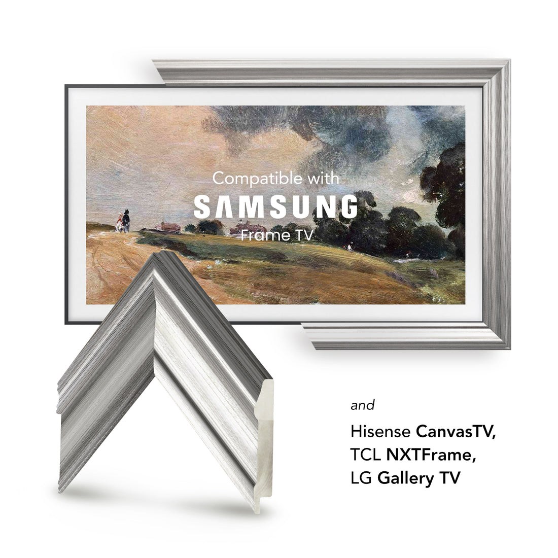 KYOTO SILVER TV FRAME