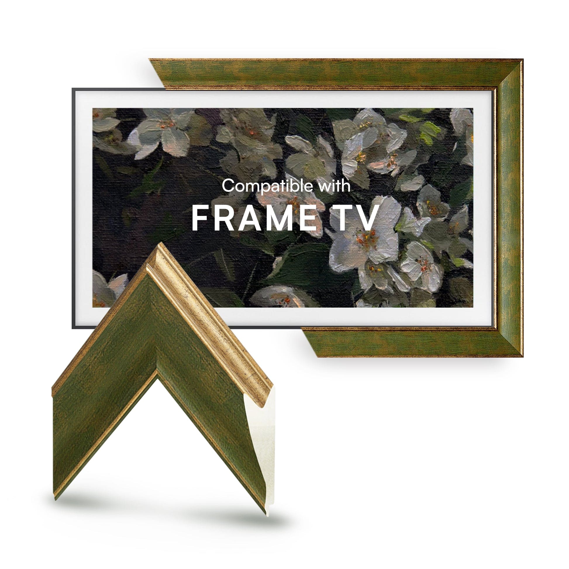 LISBON GREEN TV FRAME