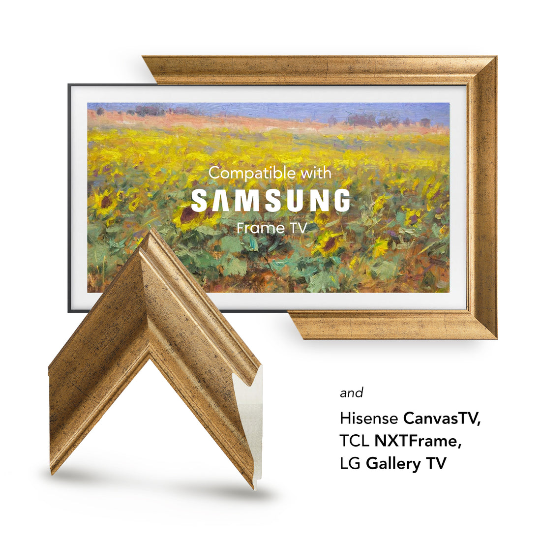 LISBON GOLD TV FRAME