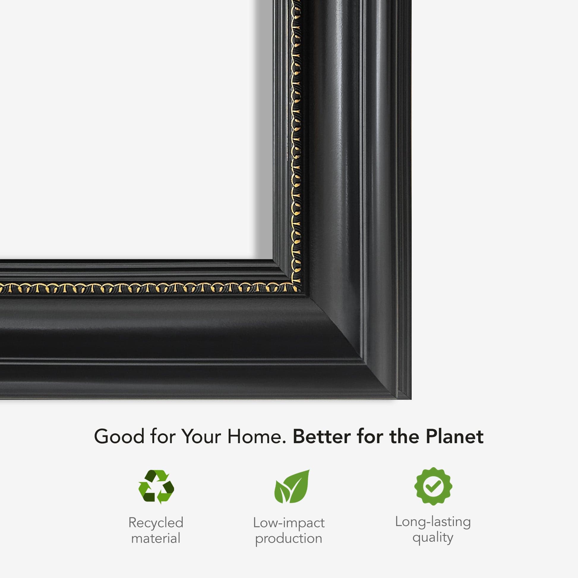 MADRID BLACK TV FRAME