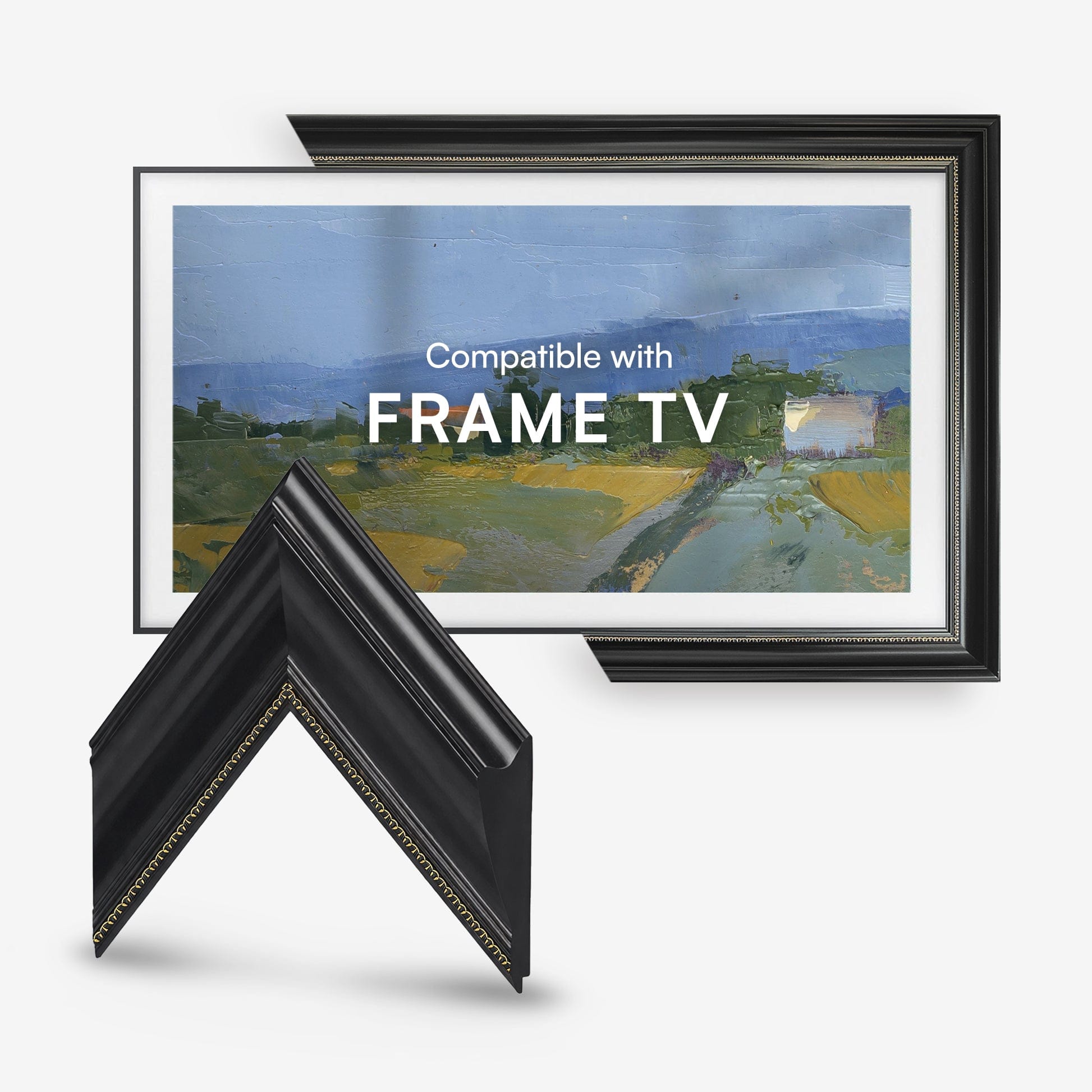 MADRID BLACK TV FRAME