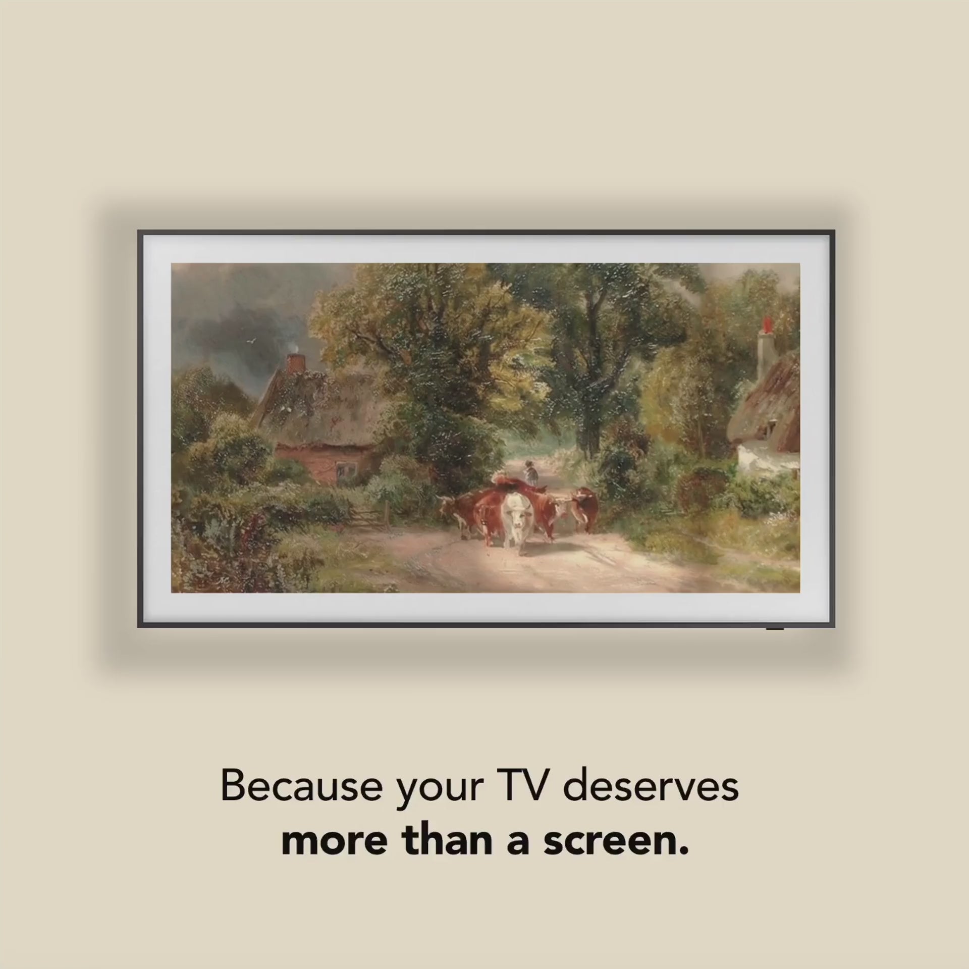 KYOTO MODEL ASH GREY Tv Frame