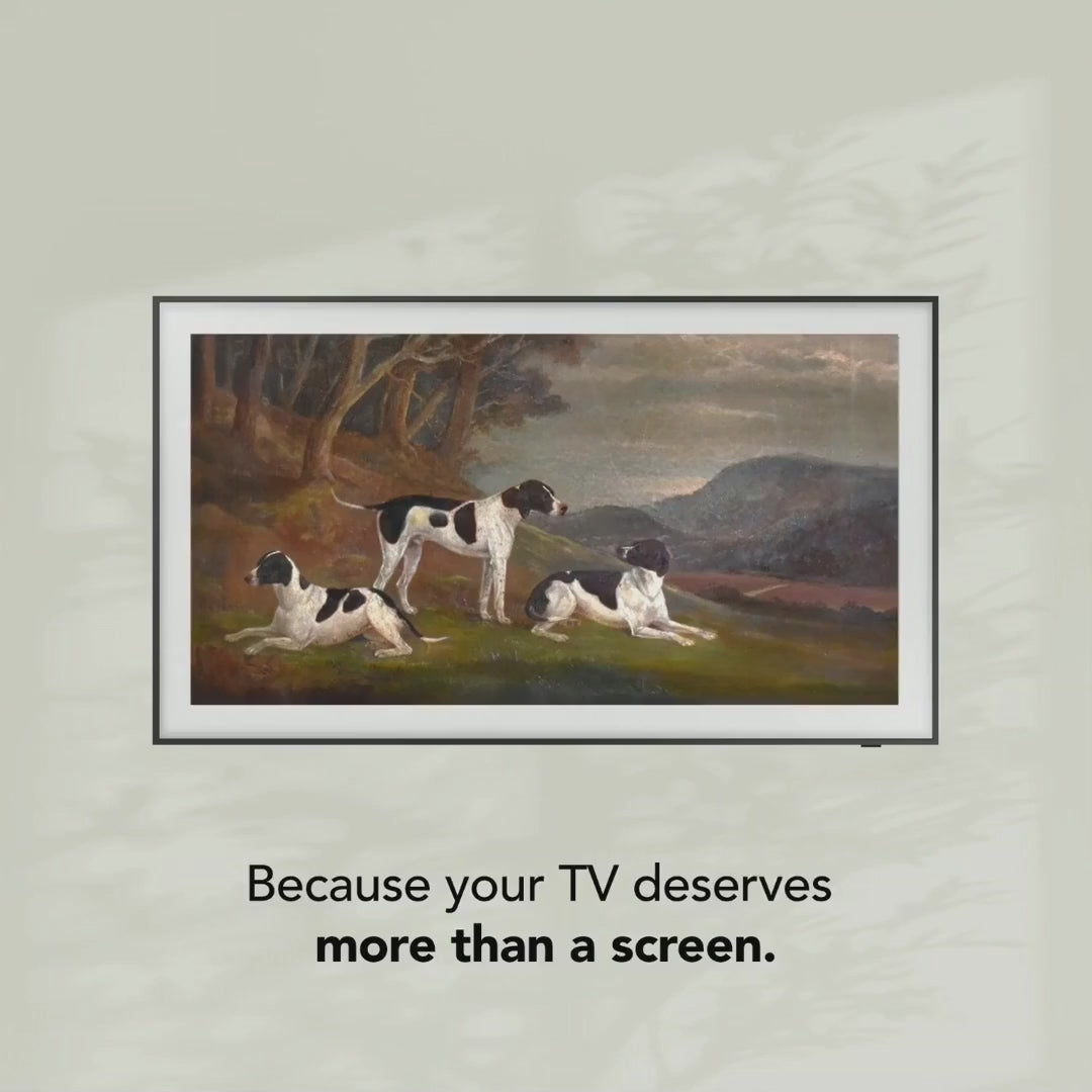 LISBON DARK BROWN TV Frame