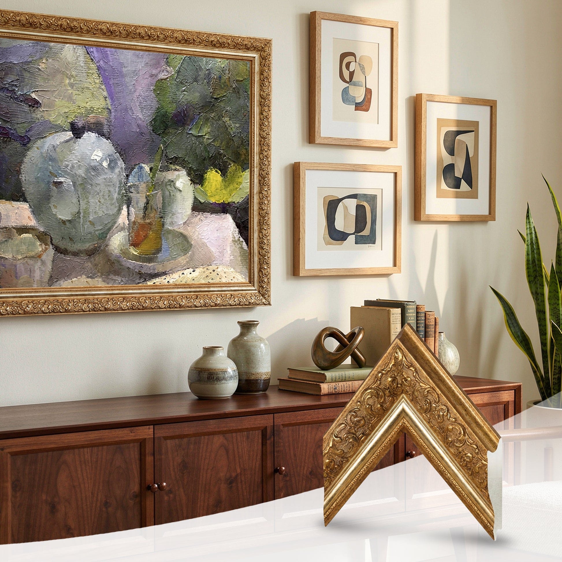 ROME GOLD TV FRAME