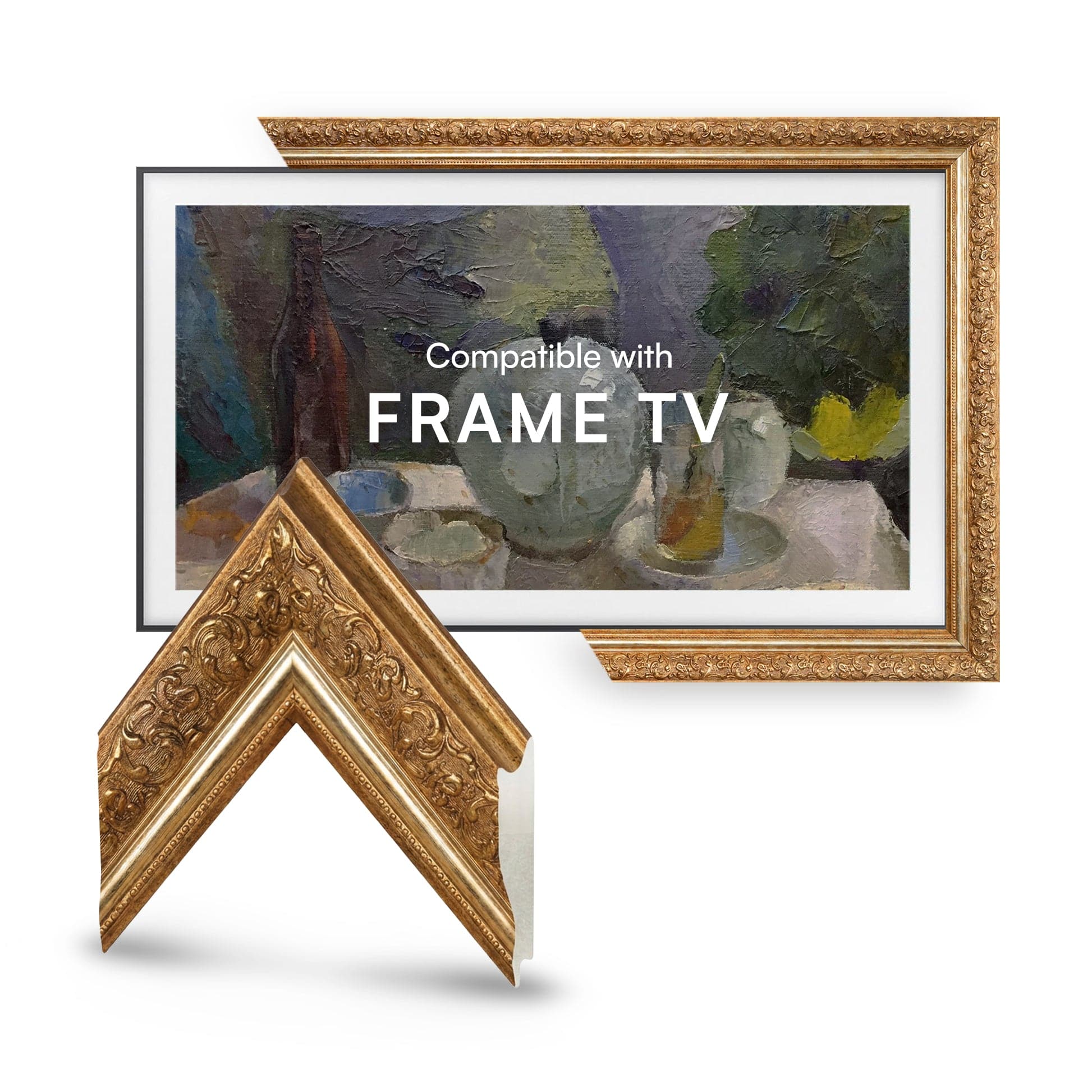 ROME GOLD TV FRAME