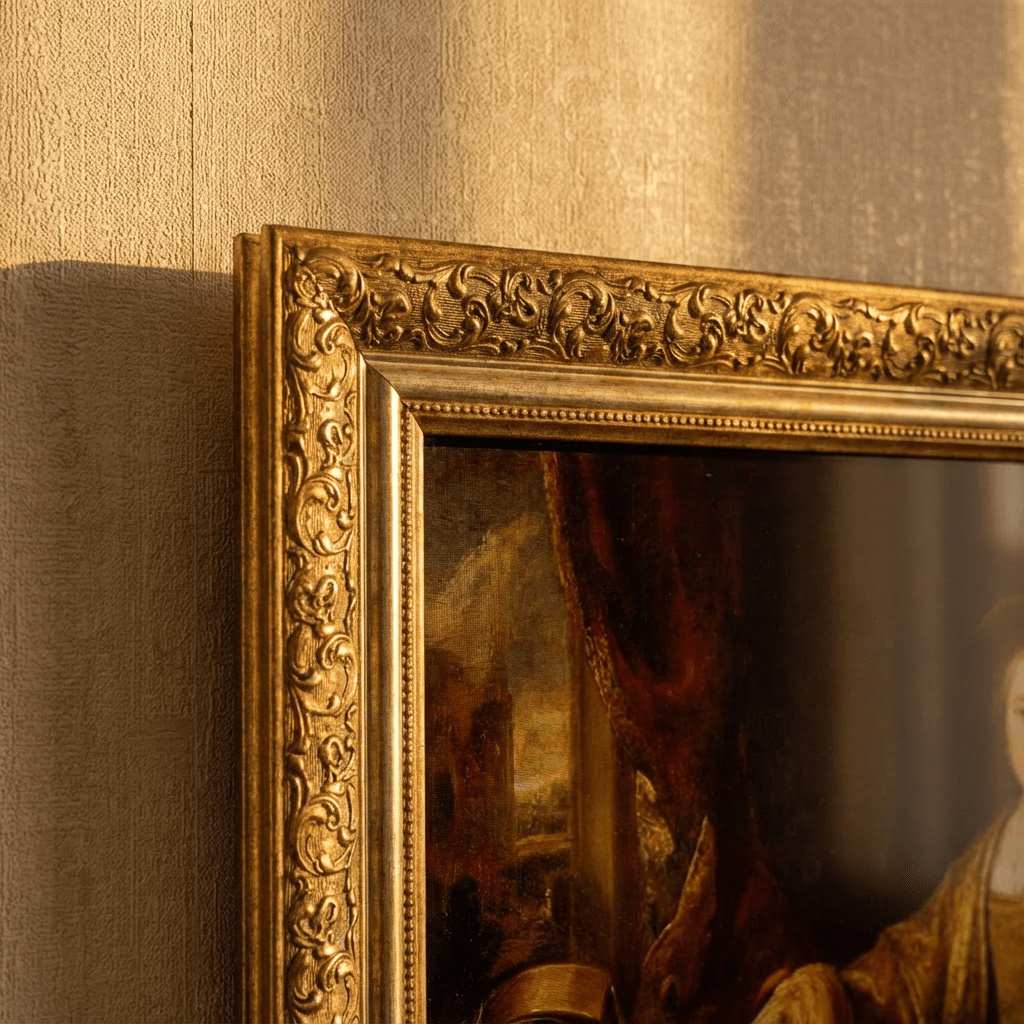 ROME GOLD TV FRAME