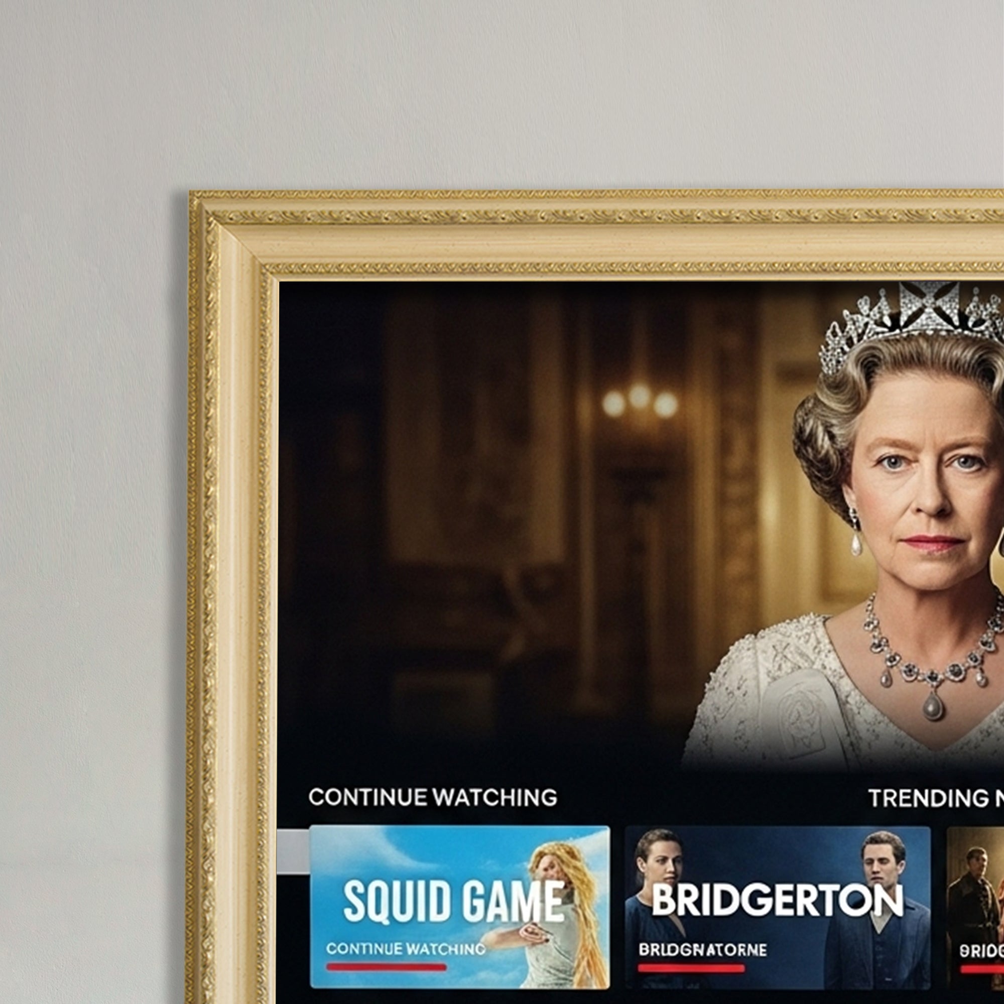 Venice Gold TV Frame